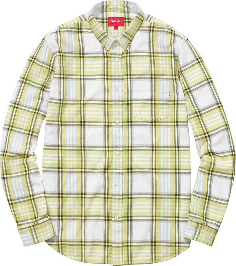 Box Plaid Flannel Shirt view 2